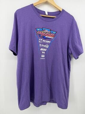 Mark Hagopian Memorial 2019 Racing T Shirt Purple Sprint Car Double Sided